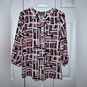 MJ collection blouse multi color size PL for women’s